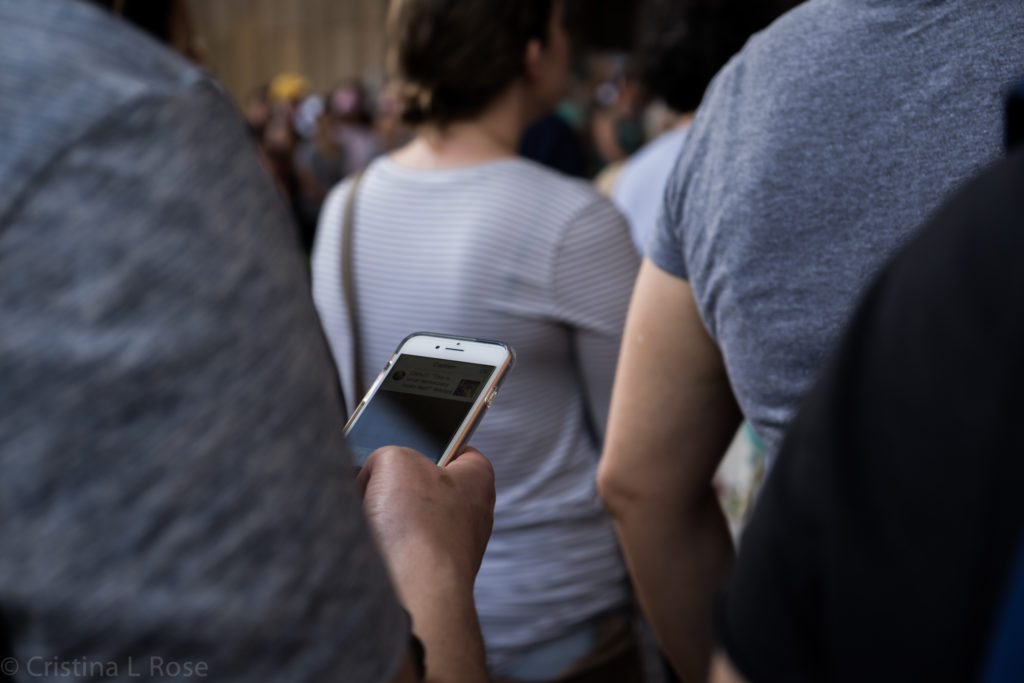 "This is what democracy looks like!"